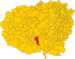 Localisation de Boves
