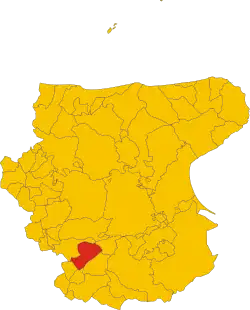 Localisation de Bovino