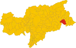 Localisation de Braies - Prags