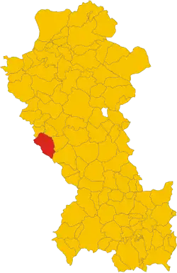 Localisation de Brienza