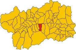 Localisation de Brissogne