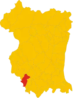 Localisation de Brugnera