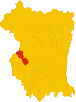 Localisation de Budoia