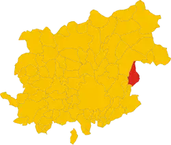 Localisation de Buonalbergo