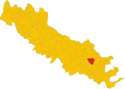 Localisation de Ca' d'Andrea