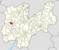 Localisation de Caderzone Terme