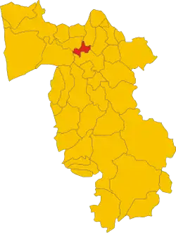 Localisation de Calcinaia