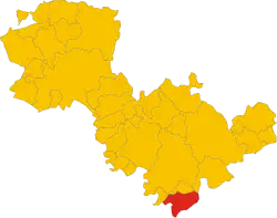 Localisation de Calvi dell'Umbria