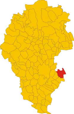 Localisation de Camisano Vicentino