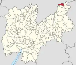 Localisation de Campitello di Fassa