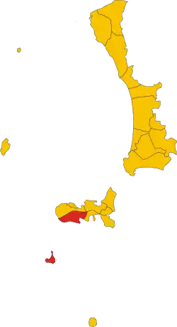 Localisation de Campo nell'Elba