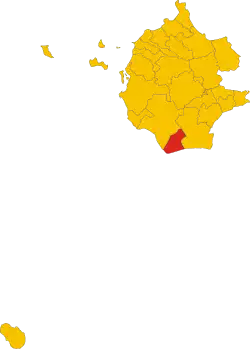 Localisation de Campobello di Mazara