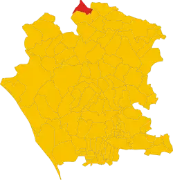 Localisation de Capriati a Volturno