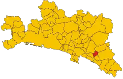 Localisation de Carasco