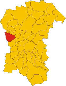 Localisation de Carpineto della Nora