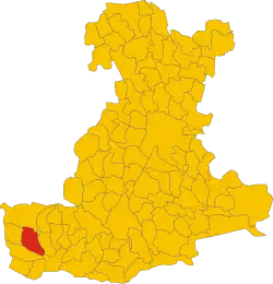 Localisation de Casale di Scodosia