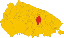 Localisation de Casamassima