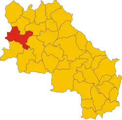 Localisation de Casole d'Elsa