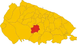 Localisation de Cassano delle Murge