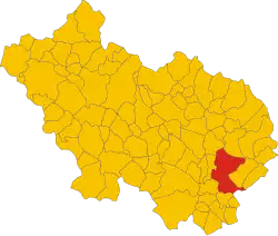 Localisation de Cassino