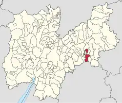 Localisation de Castel Ivano