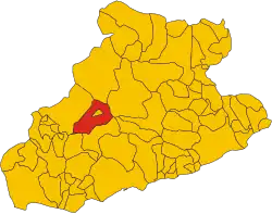 Localisation de Castelvittorio