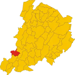 Localisation de Castel d'Aiano