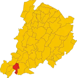 Localisation de Castel di Casio