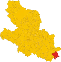 Localisation de Castel di Sangro