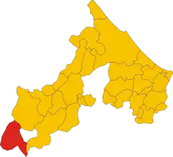 Localisation de Casteldelci