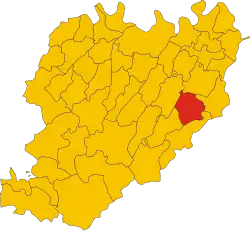 Localisation de Castell'Arquato