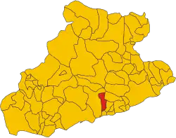 Localisation de Castellaro