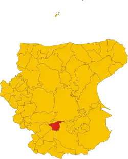 Localisation de Castelluccio dei Sauri