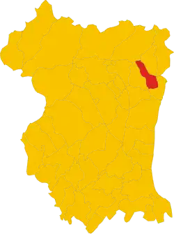 Localisation de Castelnovo del Friuli