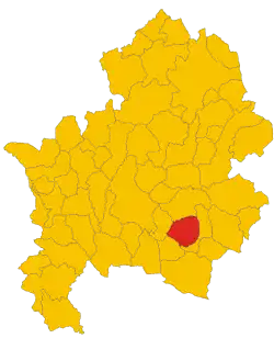 Localisation de Castelpetroso