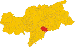 Localisation de Castelrotto - Kastelruth