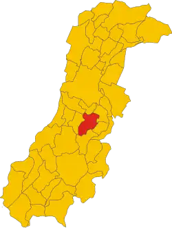 Localisation de Castelvetro di Modena