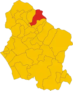 Localisation de Castiglione di Garfagnana