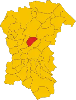 Localisation de Catignano