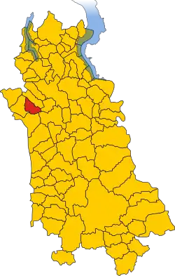 Localisation de Cavallirio