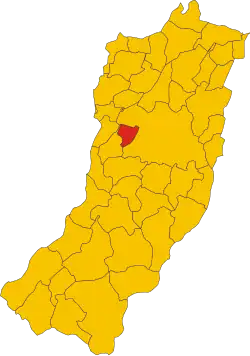 Localisation de Cavriago