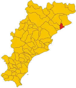 Localisation de Celle Ligure