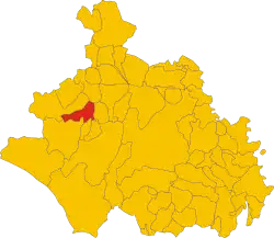 Localisation de Cellere