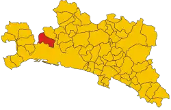 Localisation de Ceranesi