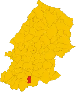 Localisation de Cercepiccola