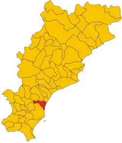 Localisation de Ceriale