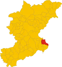 Localisation de Chies d'Alpago