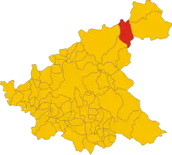 Localisation de Cittareale