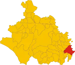 Localisation de Cività Castellana