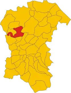 Localisation de Civitella Casanova